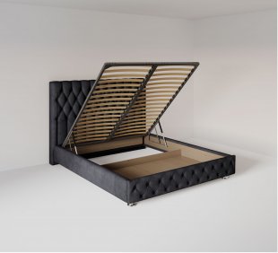 Кровать Версаль 1.2 м с подъемным механизмом в Дегтярске - degtyarsk.magazinmebel.ru | фото - изображение 5
