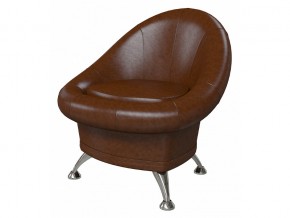 Банкетка-кресло 6-5104 коричневая в Дегтярске - degtyarsk.magazinmebel.ru | фото