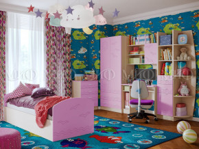 Детская комната Юниор-2 Сиреневый в Дегтярске - degtyarsk.magazinmebel.ru | фото
