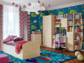 Детская комната Юниор-2 Ваниль в Дегтярске - degtyarsk.magazinmebel.ru | фото - изображение 1