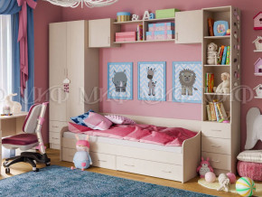 Детская комната Вега 1 Дуб беленый в Дегтярске - degtyarsk.magazinmebel.ru | фото