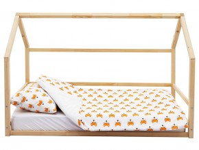 Детская кровать-домик Монтессори Svogen натура в Дегтярске - degtyarsk.magazinmebel.ru | фото - изображение 2