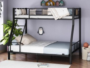 Двухъярусная кровать Гранада-1 140 черный в Дегтярске - degtyarsk.magazinmebel.ru | фото