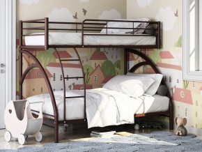 Двухъярусная кровать Виньола 2 Коричневая в Дегтярске - degtyarsk.magazinmebel.ru | фото - изображение 1
