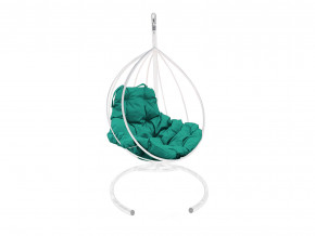 Кокон Капля без ротанга зелёная подушка в Дегтярске - degtyarsk.magazinmebel.ru | фото - изображение 1