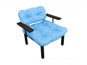 Кресло Дачное голубая подушка в Дегтярске - degtyarsk.magazinmebel.ru | фото