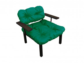 Кресло Дачное зелёная подушка в Дегтярске - degtyarsk.magazinmebel.ru | фото