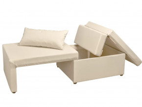 Кресло-кровать Милена рогожка cream в Дегтярске - degtyarsk.magazinmebel.ru | фото - изображение 2