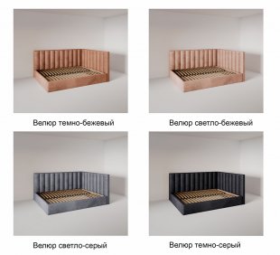 Кровать Вертикаль угловая 0.9 м с ортопедическим основанием в Дегтярске - degtyarsk.magazinmebel.ru | фото - изображение 6