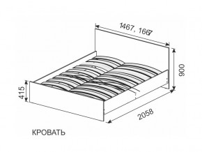 Кровать 1600х2000 ортопедическое основание в Дегтярске - degtyarsk.magazinmebel.ru | фото