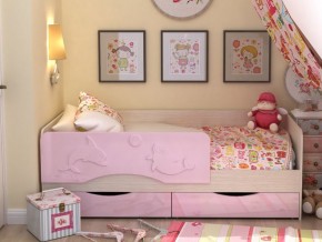 Кровать детская Алиса КР 812 розовая 1600 в Дегтярске - degtyarsk.magazinmebel.ru | фото - изображение 1