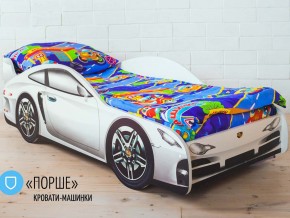 Кровать детская машинка Порше в Дегтярске - degtyarsk.magazinmebel.ru | фото - изображение 1