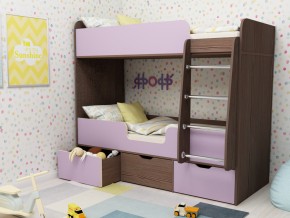 Кровать двухъярусная Малыш двойняшка бодега-ирис в Дегтярске - degtyarsk.magazinmebel.ru | фото - изображение 1