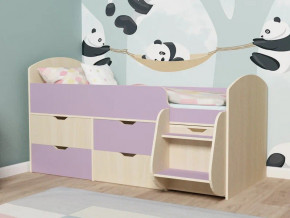 Кровать Малыш-7 Дуб-Ирис в Дегтярске - degtyarsk.magazinmebel.ru | фото - изображение 1