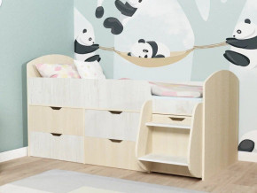 Кровать Малыш-7 Дуб-Винтерберг в Дегтярске - degtyarsk.magazinmebel.ru | фото - изображение 1