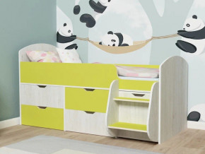 Кровать Малыш-7 Винтербер-Лайм в Дегтярске - degtyarsk.magazinmebel.ru | фото
