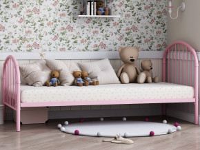 Кровать металлическая Эвора-1 Розовый в Дегтярске - degtyarsk.magazinmebel.ru | фото - изображение 1