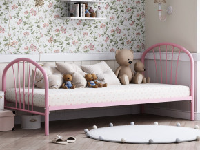Кровать металлическая Эвора Розовый в Дегтярске - degtyarsk.magazinmebel.ru | фото - изображение 1