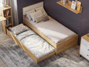 Кровать одинарная Милан выкатная с настилом в Дегтярске - degtyarsk.magazinmebel.ru | фото - изображение 1