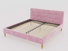 Кровать Пайли 1800 розовый в Дегтярске - degtyarsk.magazinmebel.ru | фото - изображение 1