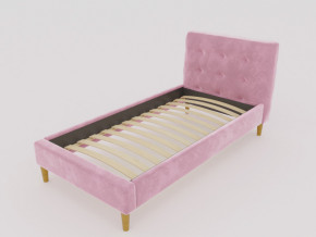 Кровать Пайли 900 розовый в Дегтярске - degtyarsk.magazinmebel.ru | фото