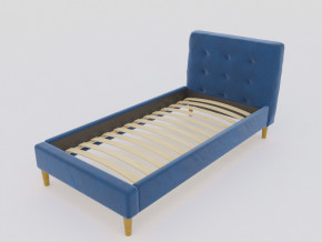 Кровать Пайли 900 синий в Дегтярске - degtyarsk.magazinmebel.ru | фото