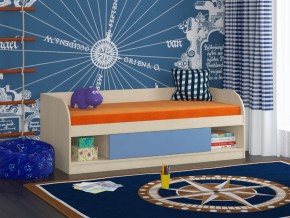 Кровать Соня 4 дуб молочный-голубой в Дегтярске - degtyarsk.magazinmebel.ru | фото