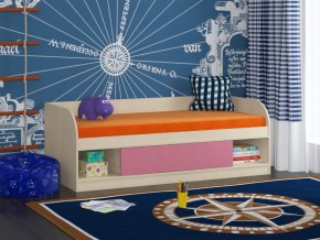Кровать Соня 4 дуб молочный-розовый в Дегтярске - degtyarsk.magazinmebel.ru | фото