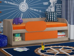 Кровать Соня 4 сонома-оранжевый в Дегтярске - degtyarsk.magazinmebel.ru | фото - изображение 3