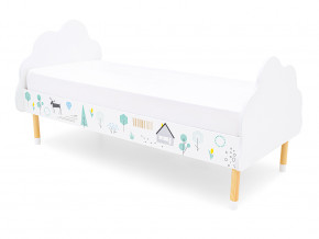 Кровать Stumpa Облако с рисунком Ферма в Дегтярске - degtyarsk.magazinmebel.ru | фото - изображение 1
