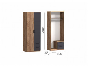 Шкаф 2-х дверный с ящиками Эконика в Дегтярске - degtyarsk.magazinmebel.ru | фото - изображение 1