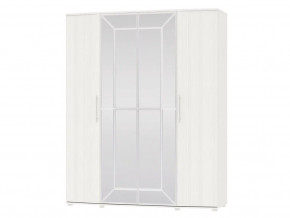 Шкаф 4-х дверный Амели 4-5200 Рамух белый в Дегтярске - degtyarsk.magazinmebel.ru | фото - изображение 1