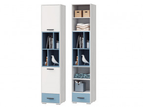 Шкаф для книг с 2 дверками и 1 ящиком в Дегтярске - degtyarsk.magazinmebel.ru | фото